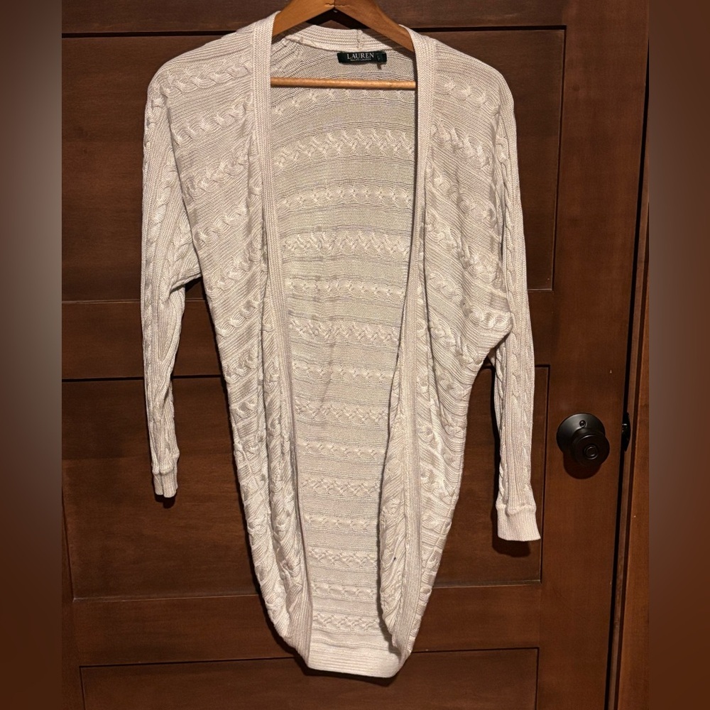 Lauren Ralph Lauren Cream Women's Cardigan